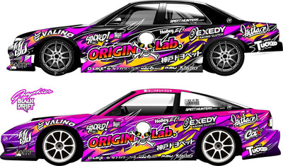 Sticker - Complete decoration - Valino V2 - Blackdrift - Valino V2