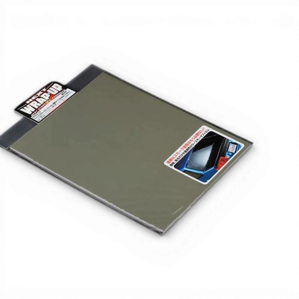 Autocollant pour fenêtre Wrap-UP Next, teinté gris moyen, 250x200mm, protection solaire et intimité.