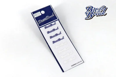 Autocollants de Jante Découpés (BuzzBreak Type Standard / Bleu ・Blanc) - OVERDOSE - BB-ST-007