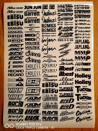 Stickers - Sponsors - 25 - Blackdrift - Sponsor -25