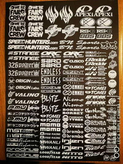 Samolepky - Sponzoři - 28 - Blackdrift - Sponzor -28