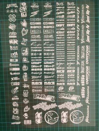 Stickers - Sponsors - 38 - Blackdrift - Sponsor -38