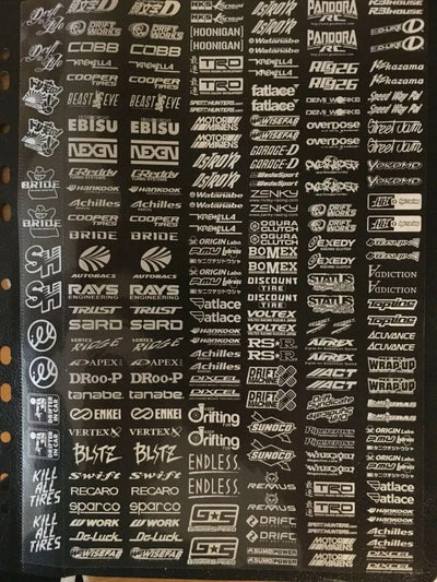 Autocollants - Sponsors - 44 - BlackDrift - g3