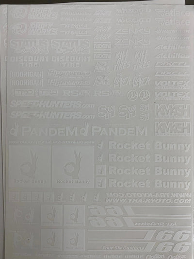 Samolepky - Malí sponzory - 11 - Blackdrift - Small -11