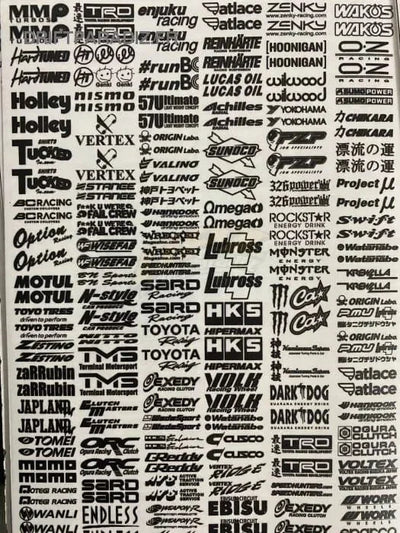 Samolepky - Malí sponzoři - 13 - Blackdrift - Small -13