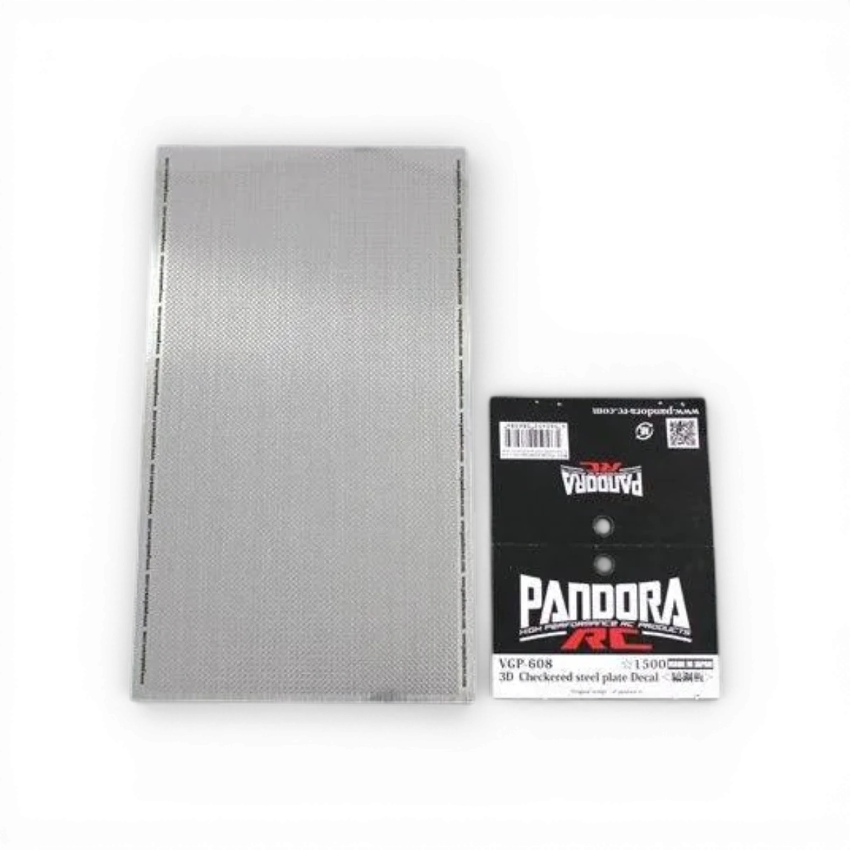 Autocollants tole striée 210x120mm - PANDORA RC - DriftParadiZ - Pandora VGP-608