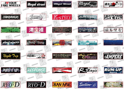 Autocollants Window-slap-V2 - Basement LAB - BLG-WS2