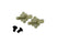 Axe de roue avant aluminium HRP 4mm – Shibata – R31S131