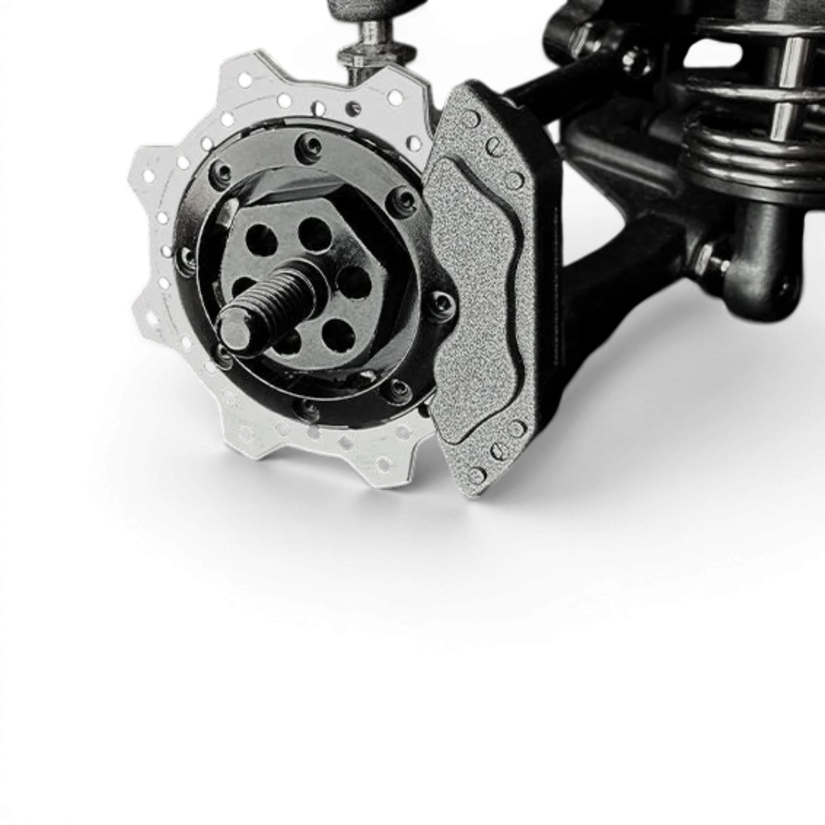 Axe et disques arrière aluminium RDX - Type R - Rêve D - DriftParadiZ