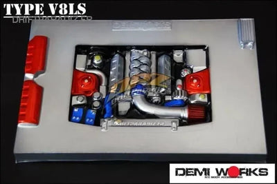Baie moteur V8LS - Demi Works - DWV8LS