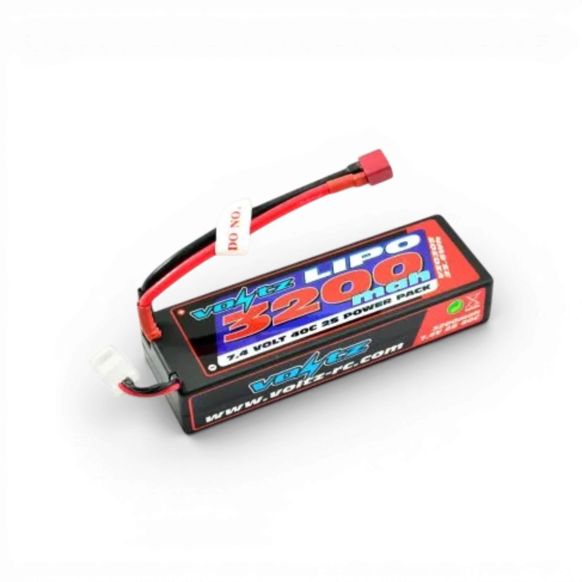 Batterie Lipo 3200Mah 2S 7.4V 40C Dean - Voltz - DriftParadiZ