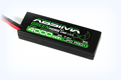 Batterie Lipo 7.4V 4000mAh 50C Dean - Absima