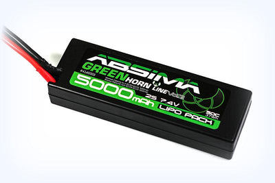 Batterie Lipo 7.4V 5000mAh 50C Dean - Absima