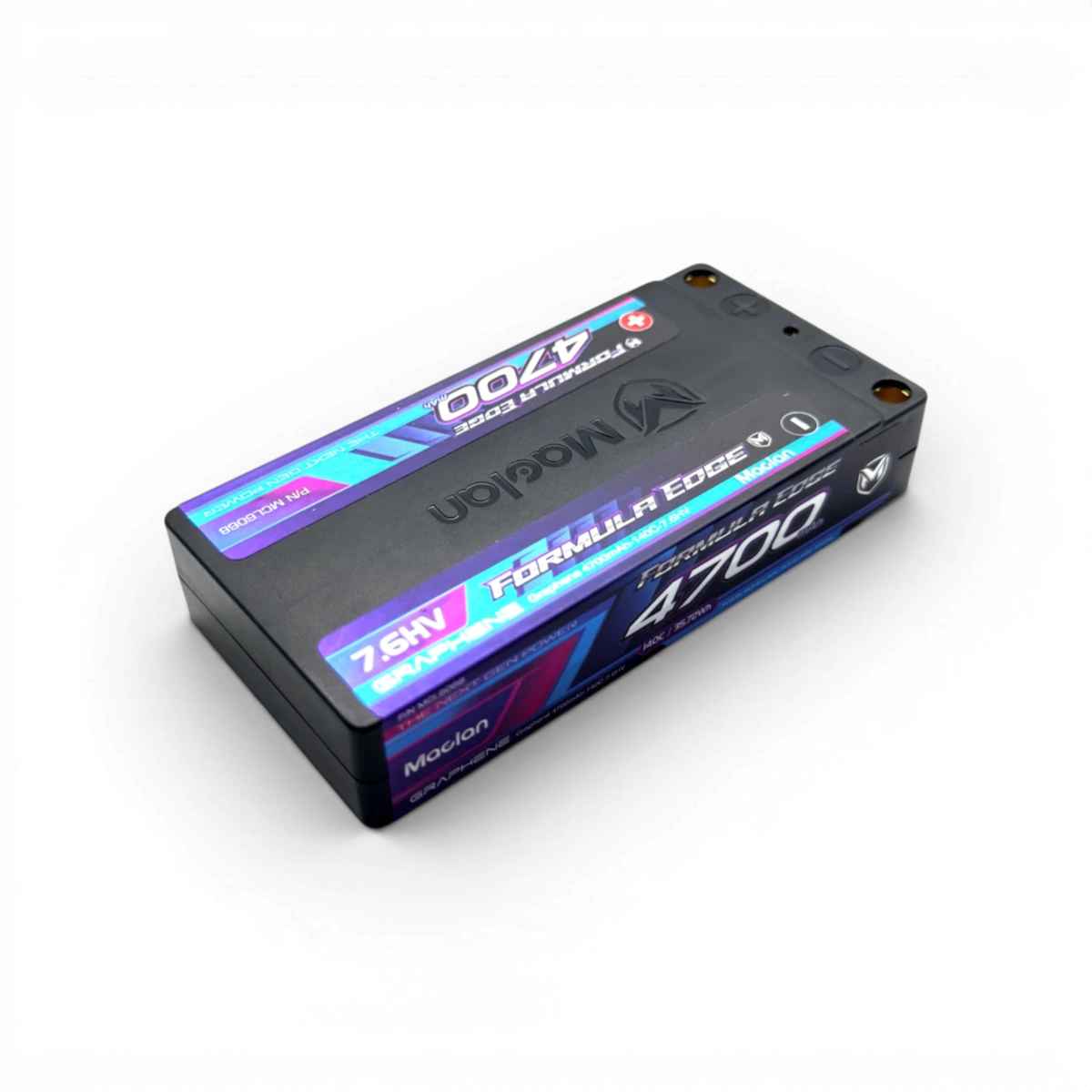 Batterie Lipo Formula Edge 140C 7.6V ULCG Shorty 4700mAh de marque Maclan, pour modèle électronique.