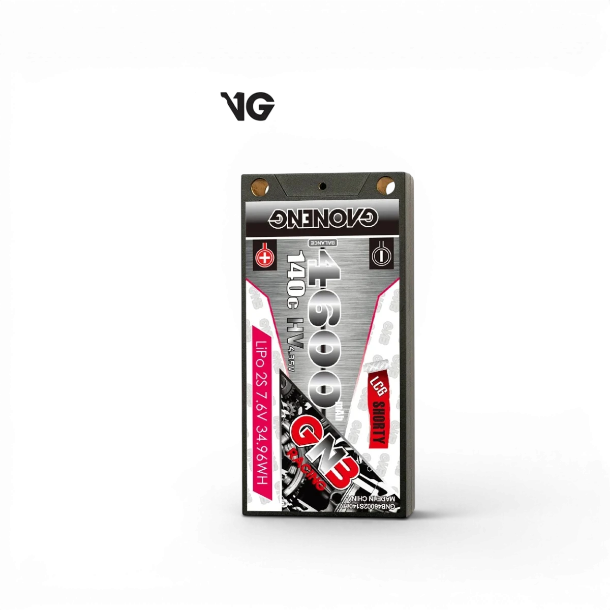 batterie Lipo LiHV 7.6V 4600mah 140C LCG short - GAONENG - DriftParadiZ