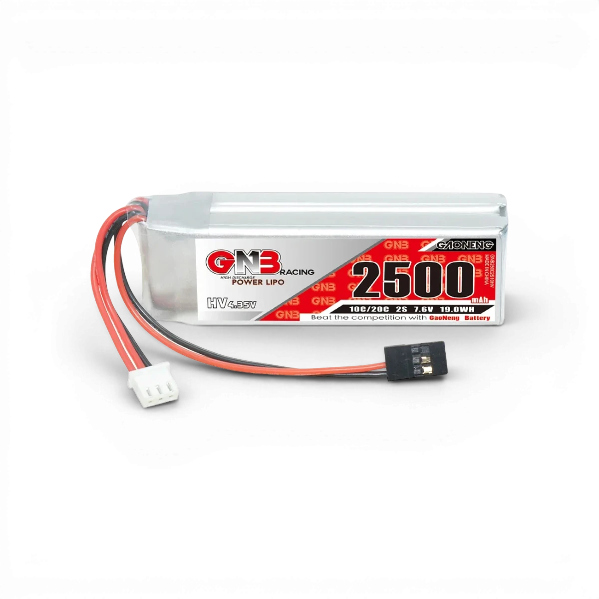 Batterie lipo pour radio 2S 7,6V 2500mah - Gaoneng - DriftParadiZ
