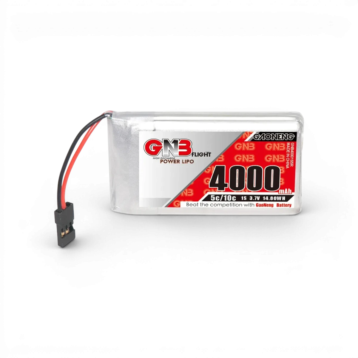 Batterie lipo pour sanwa 4000mah 1S 3.7V - Exemple : Sanwa MT-5/M17 - Gaoneng - DriftParadiZ