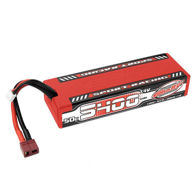 Batterie Lipo SportRacing 50C 5400mah 2S Stick - CORALLY