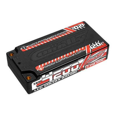 Batterie Lipo Voltax HV 120C 4200mah 2S Shorty LG - CORALLY - C-49600