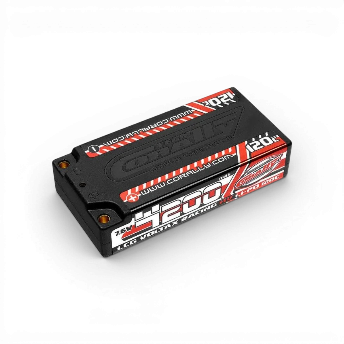 Batterie Lipo Voltax HV 120C 4200mah 2S Shorty LG - CORALLY - DriftParadiZ