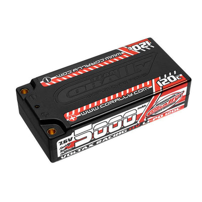 Batterie Lipo Voltax HV 120C 5000mah 2S Shorty - CORALLY