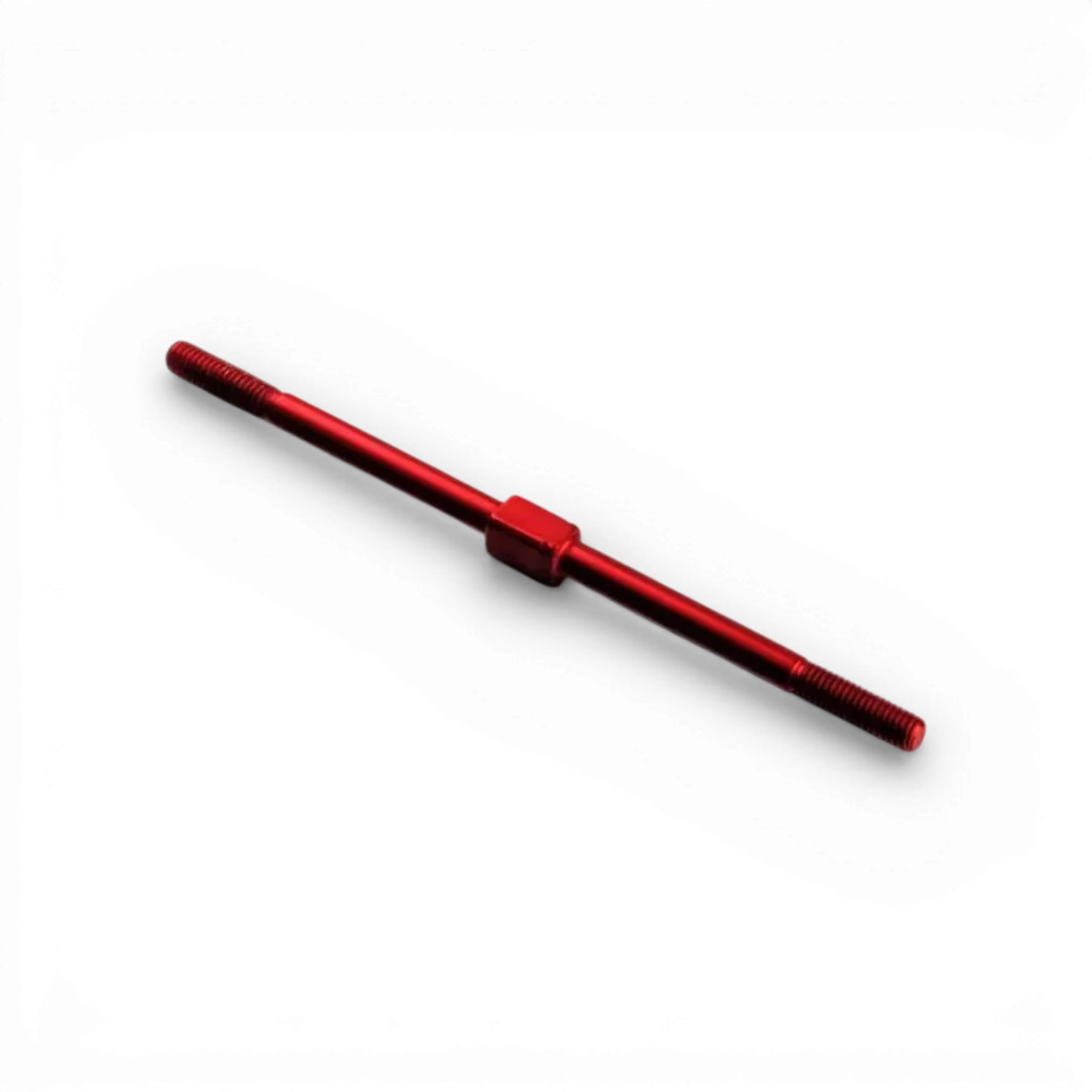 Biellette en aluminium rouge de 3x68mm de la marque Max Speed Technology, pièce détachée pour robot ou véhicule.