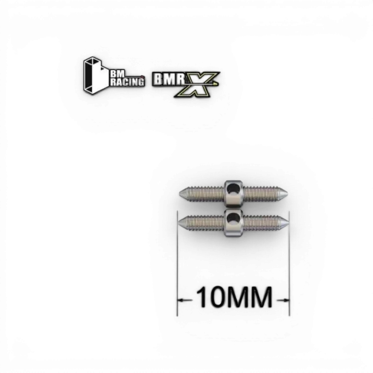 Biellettes de 10mm pour modèle 1/24, marque BM Racing, visible dans cette image, conçues pour voitures RC de drift.