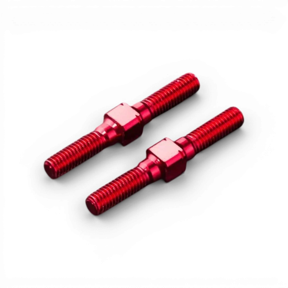 Biellettes 3x25 Aluminium renforcées rouge - MST - DriftParadiZ