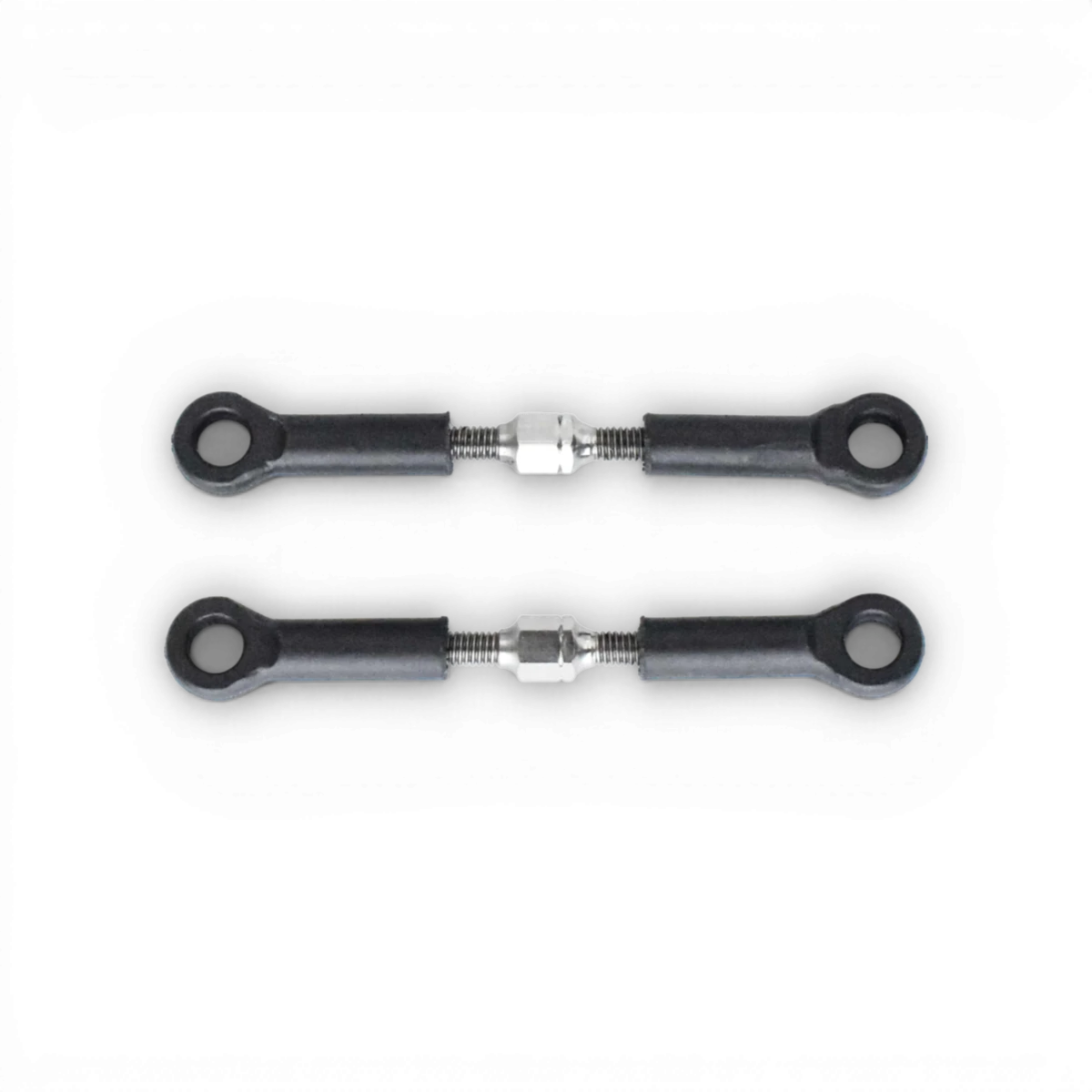 Pièces détachées Biellettes et chapes en titane 28mm M2.5 série Slim Rêve D, robustes et légères pour modélisme.