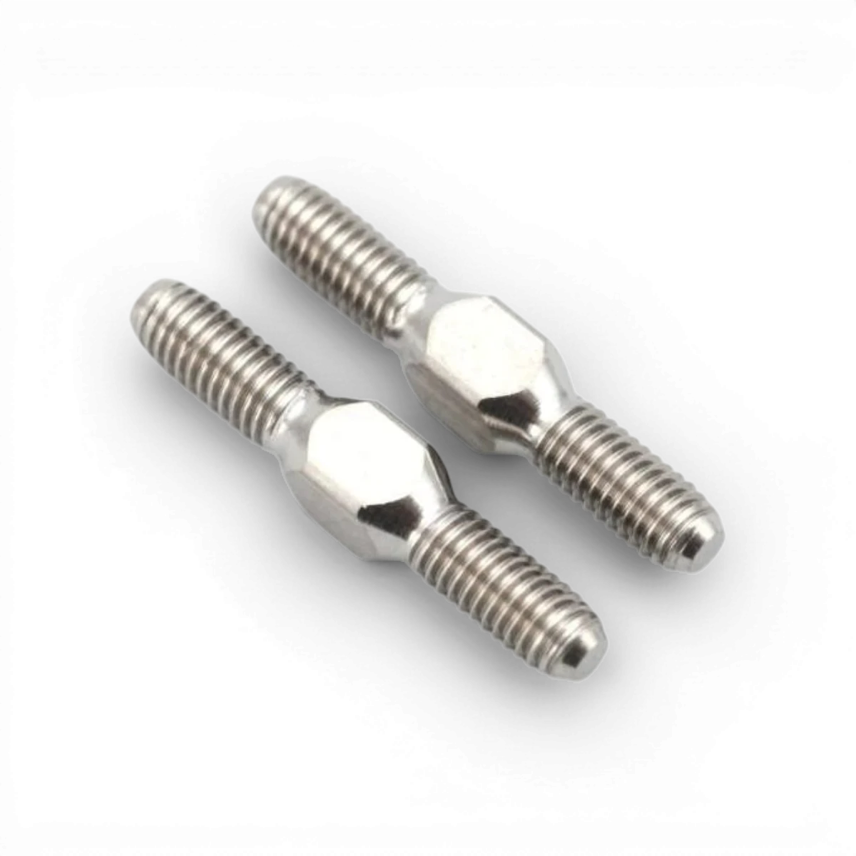 Biellettes en titane de 20mm pour voiture RC, pièces détachées de la marque Team Yokomo, pour modélisme et drift.