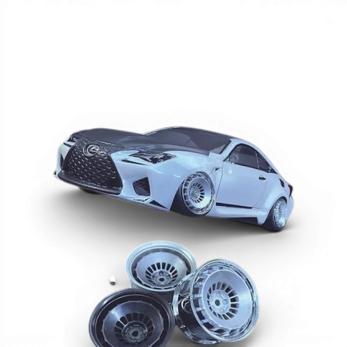Bowler Chrome/gris set - Tetsujin - DriftParadiZ - tetsujin TT-8237