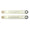 Ultraharter Delrin-Hinterradaufhängungsarm mit hoher Traktion, 48 mm – 51 mm – Topline – TP-695 - TP-696