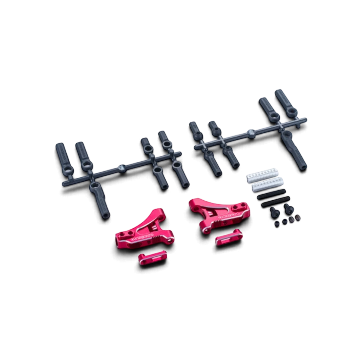 Bras de suspension avant en aluminium réglable Type-4 de la marque Overdose, pièce détachée pour moto.