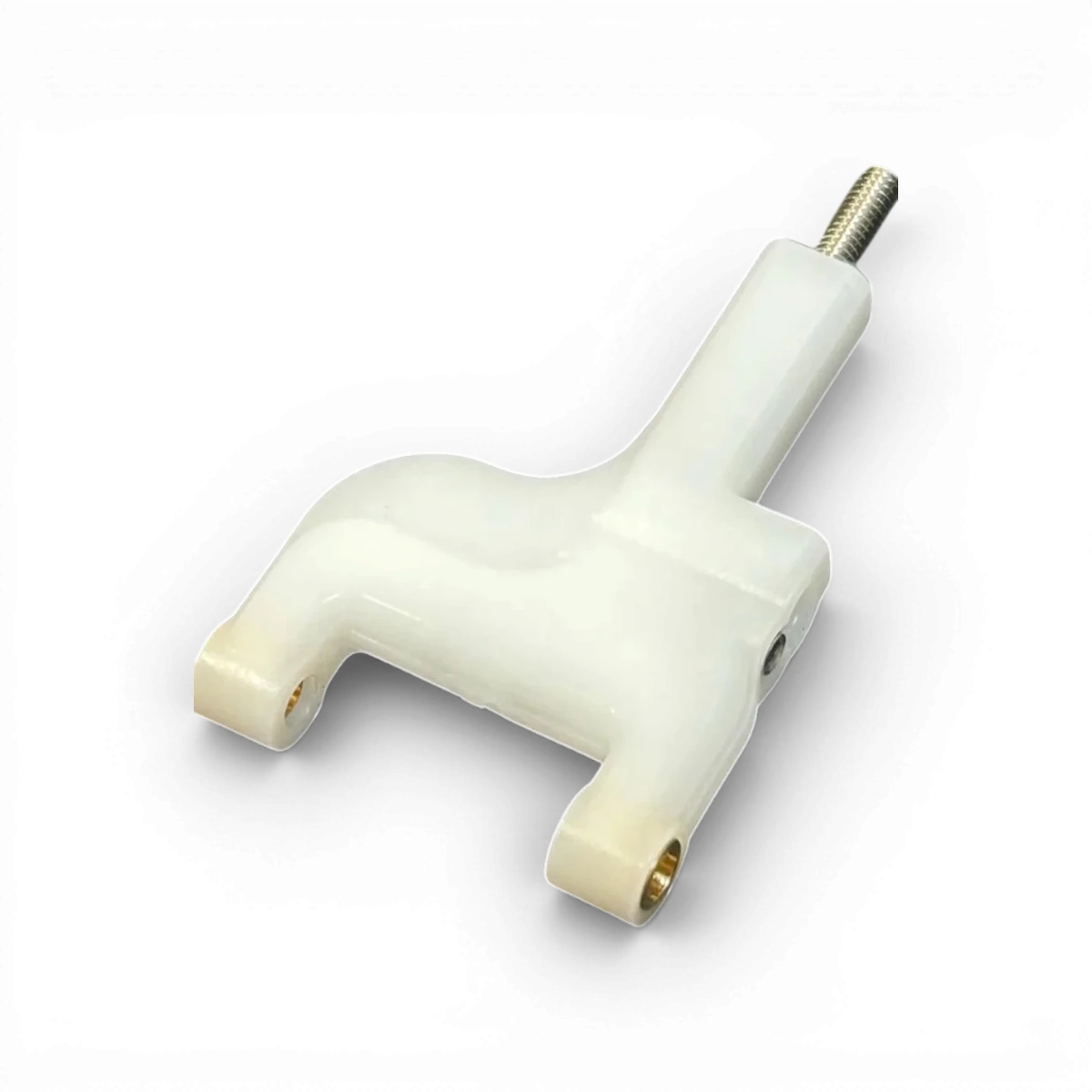 Bras inférieur avant ASTα Delrin blanc avec bagues en laiton (Yokomo) – Topline – TP-653 - DriftParadiZ