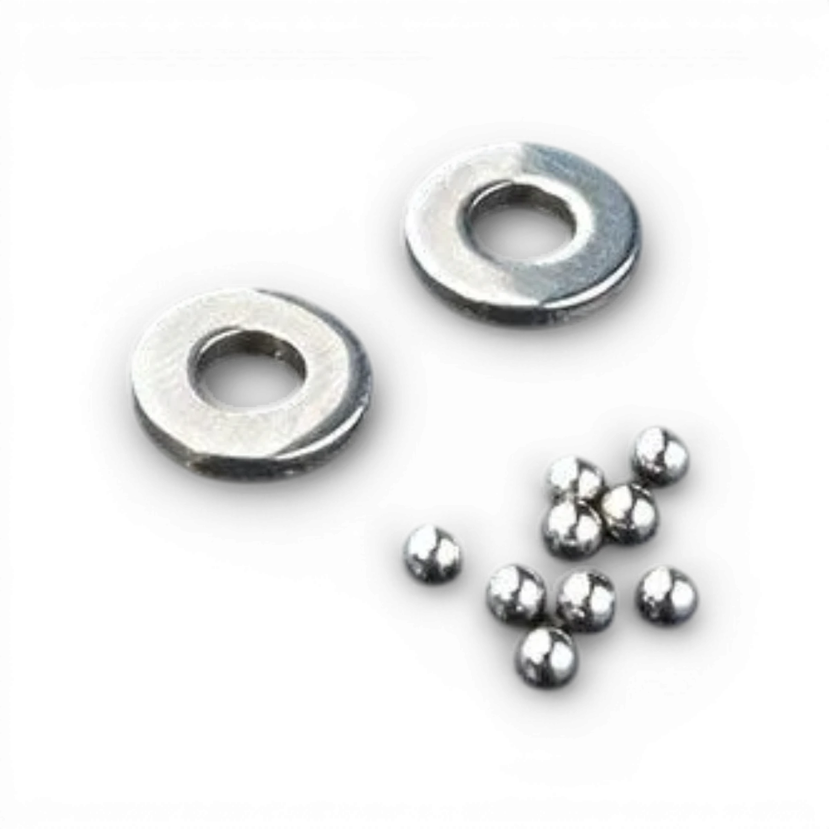 Butée à bille 2,5x6 mm de Max Speed Technology, pièce détachée en acier avec bille rotative pour mécanismes précis.