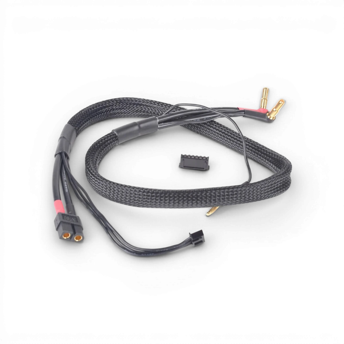 Câble de charge XT60 - connecteur doré de 4/5mm - adaptateur XH 60cm - Absima - DriftParadiZ