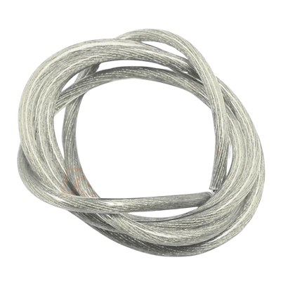 Cable gris argent transparent 12AWG 1M - Yeah Racing - WPT-0137SV