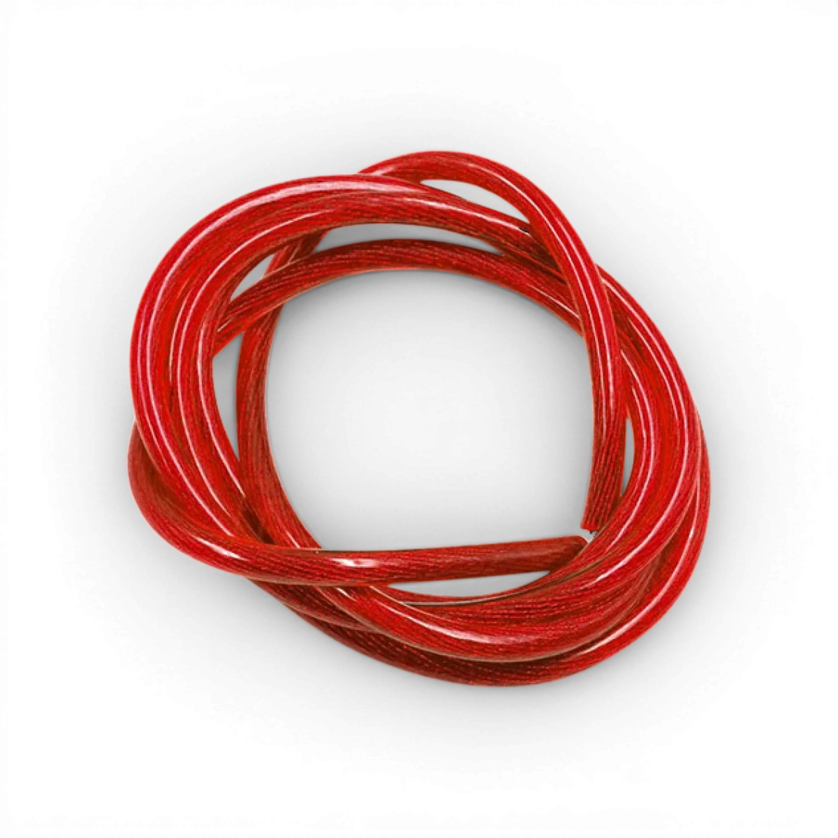 Cable rouge transparent 12AWG 1M - Yeah Racing - WPT-0137RD - DriftParadiZ
