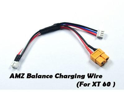 Cables charge lipo mini drift [prise XT60] -  Atomic Rc