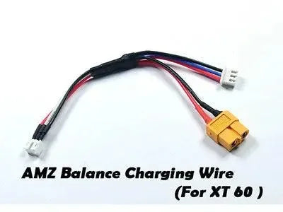 Cables charge lipo mini drift [prise XT60] -  Atomic Rc - IC-092