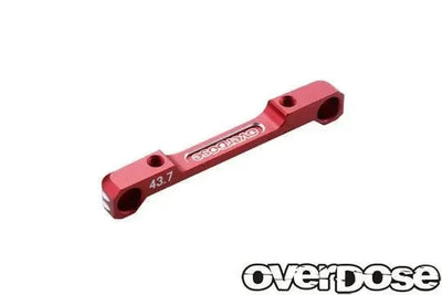 Lower aluminum 43mm - red - red triangle ( OVERDOSE - OD2921
