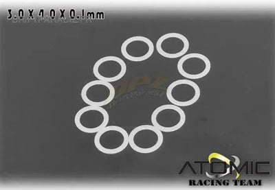 3x4x0.1mm CVD Wedges - Atomic RC - TS -142