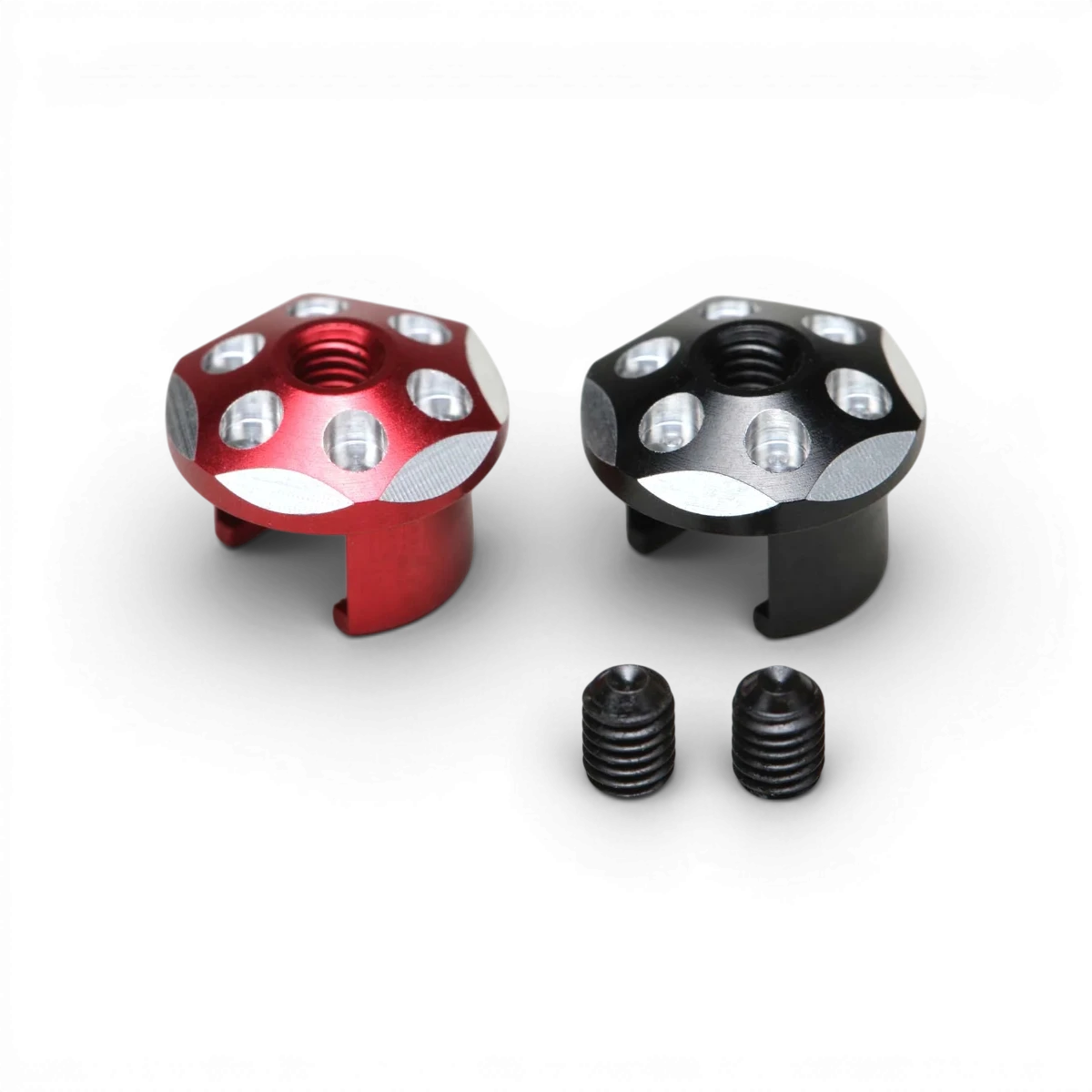 Capuchons en aluminium + prise batterie Racing Performer pk 4mm - YOKOMO - DriftParadiZ