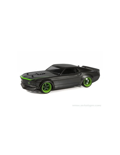CARROSSERIE MUSTANG 1969 PEINTE 200MM - HPI - 8700120186