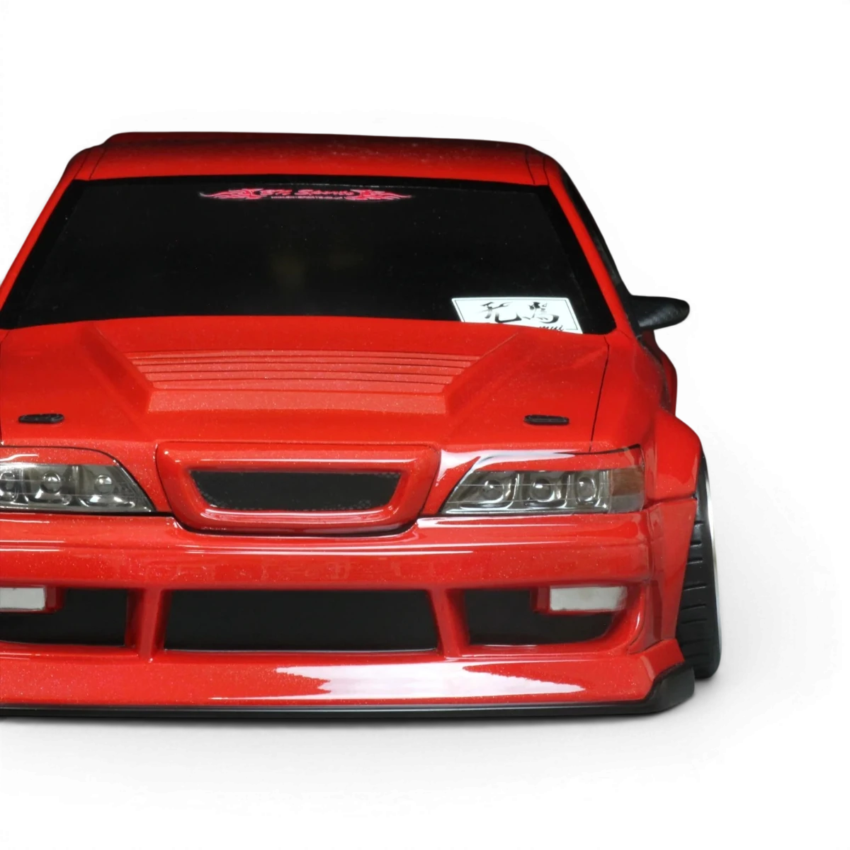 Carrosserie Toyota Cresta JZX100 BLS BN-Sports pour voiture radiocommandée Pandora RC, finition détaillée et design réaliste
