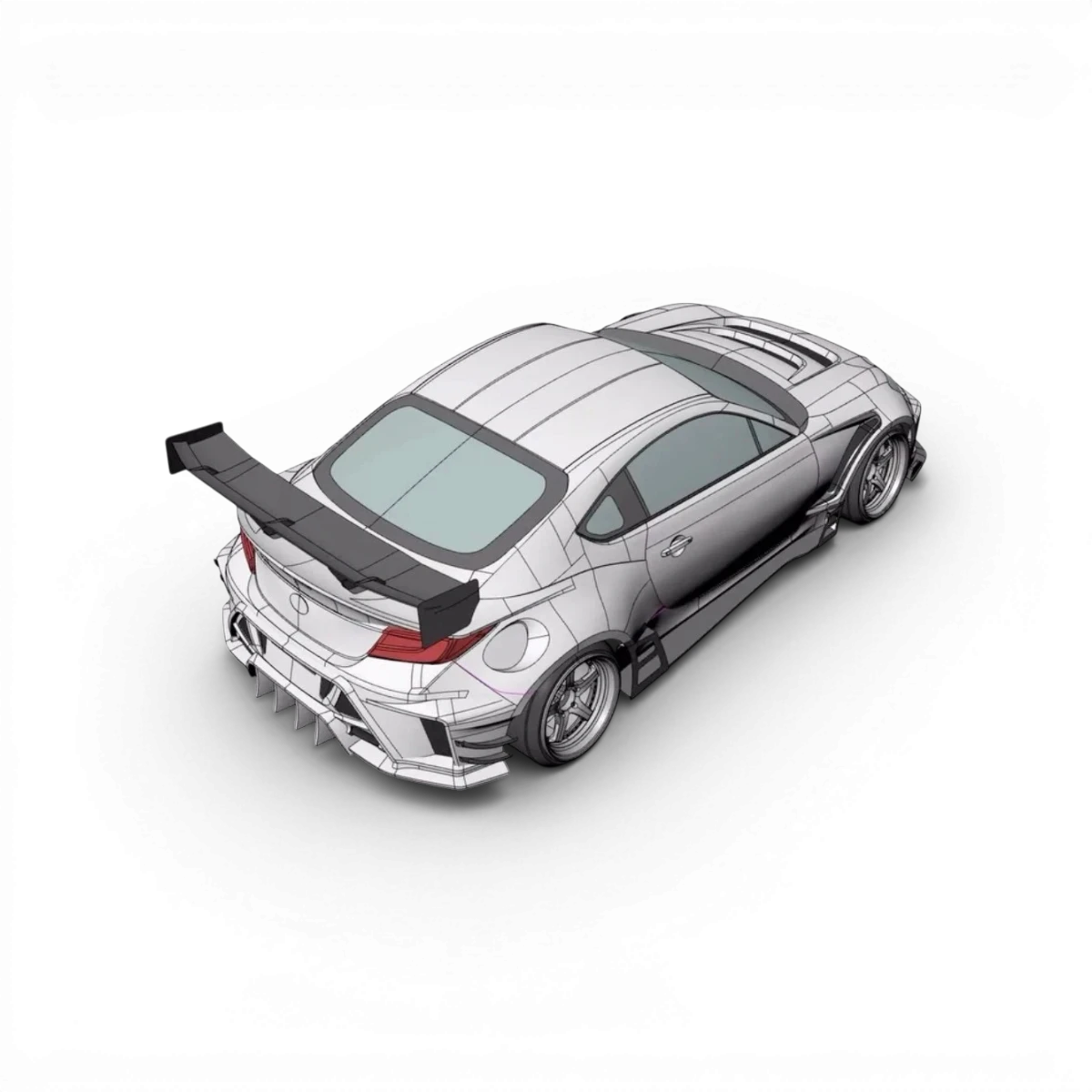 Carroçaria Toyota GR86 Naoki Nakamura Street Ver. 