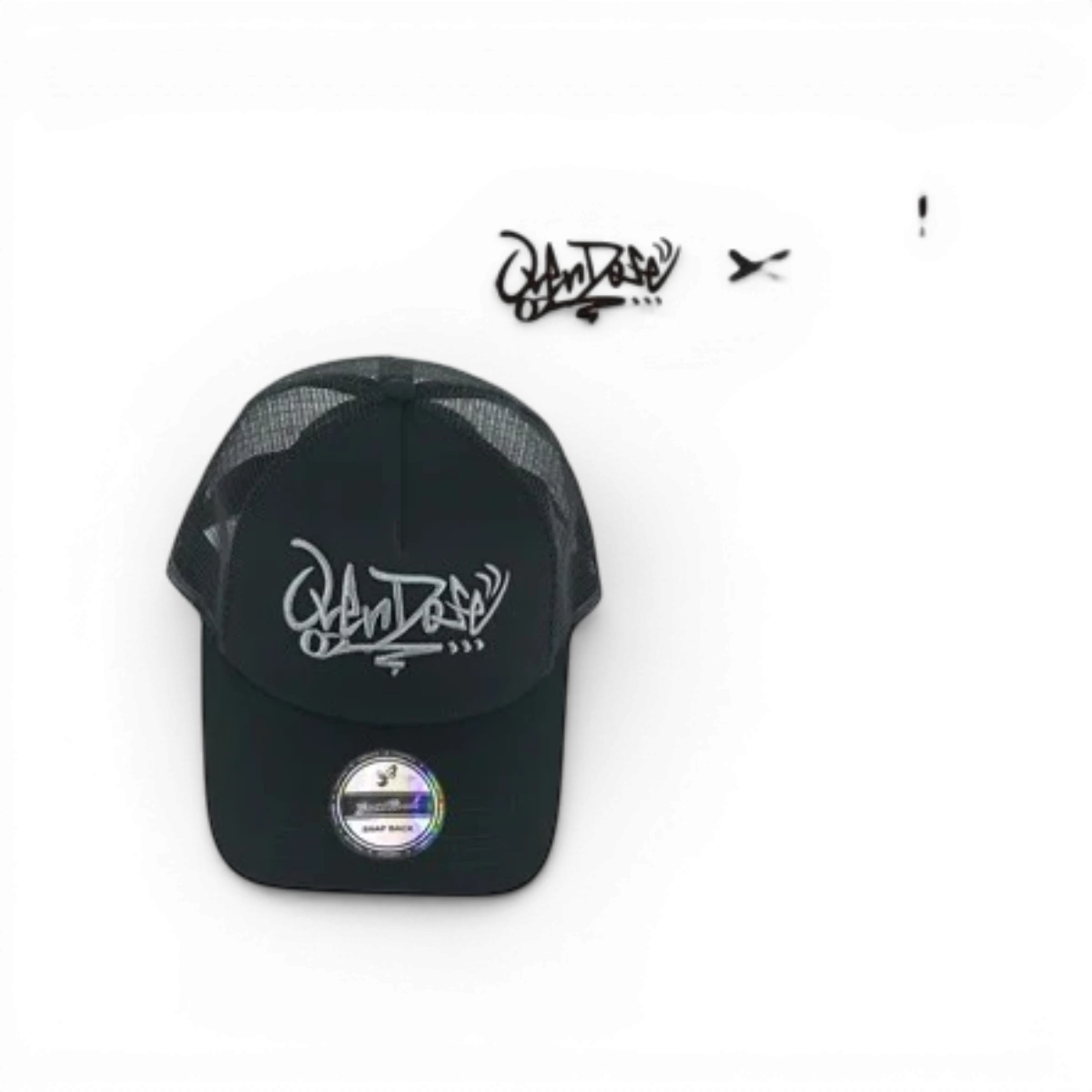 Casquette OVERDOSE × B-STYLE – Mesh Cap (Noir ou Blanc) - BuzzBreak - DriftParadiZ