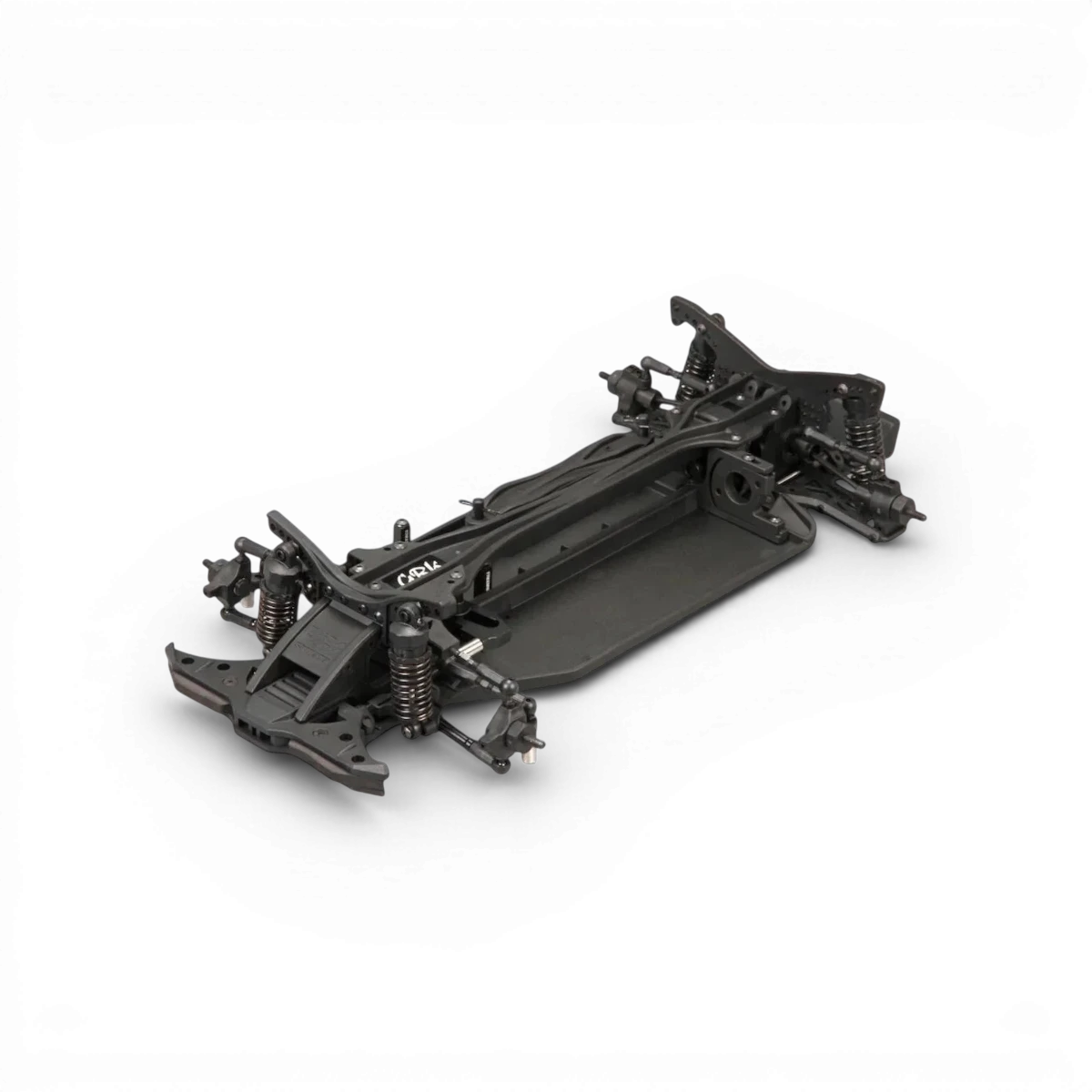 Châssis RC Drift SHIBATA GRK GS2 Modified pour voiture télécommandée, design léger et robuste pour drift précis.