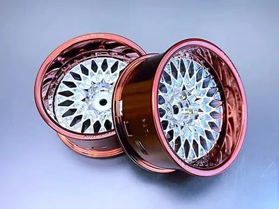 Chrome bronze Cercle + GranSeeker Centre disque Chrome (2 pièces) - Tetsujin - TT-8028