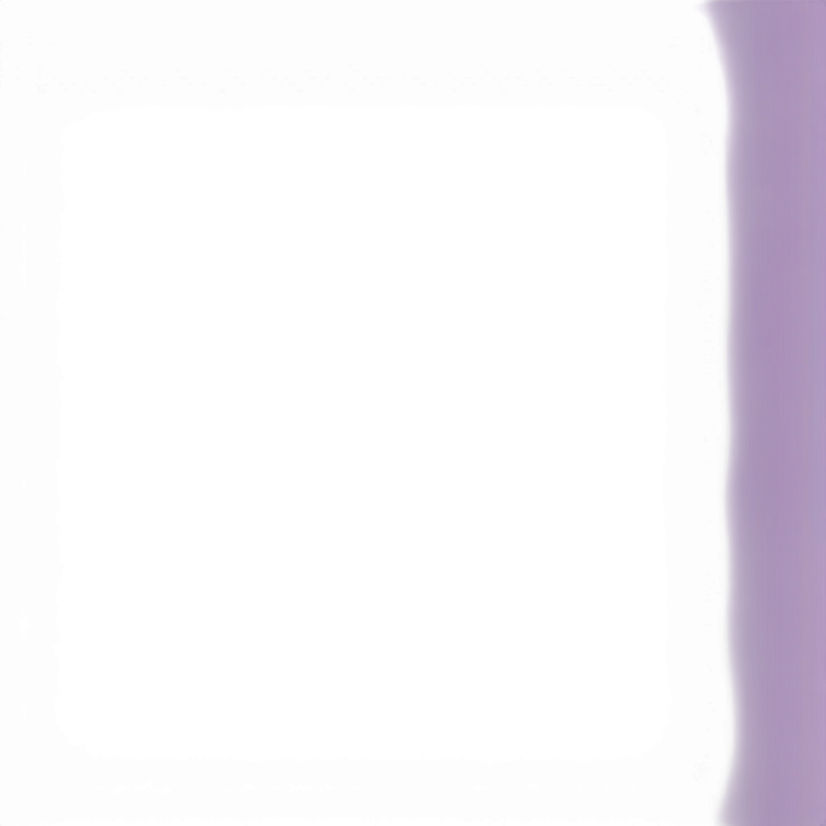 Aquarelle transparente violette Createx Colors, bouteille avec liquide violet clair dans un flacon en plastique.